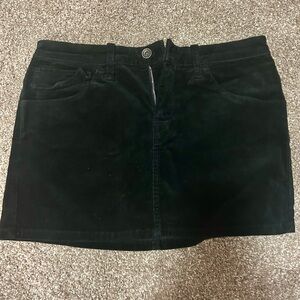 Mavi Black Mini Skirt
